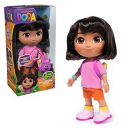 Spin Master Dora Pop 35cm met geluid 18x35,5cm (Taal: Duits, Italiaans)