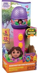 Spin Master Dora Rainforest Rhythms Mikrofon Musikmikrofon mit Soundeffekten 20x16,5cm (Sprache: Deutsch, Italienisch)