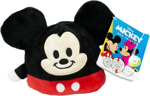 Disney Mickey und Minnie Mouse Omkeerpluche 8cm-2
