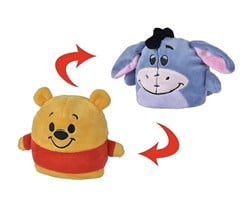 Disney Winnie the Pooh Peluche reversible 8cm