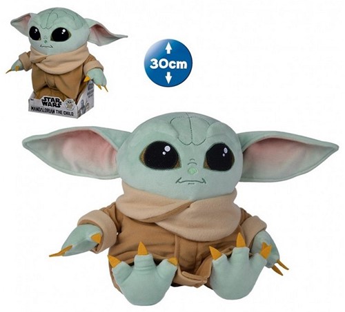 Disney Star Wars The Mandalorian Child Baby Yoda Plush 30cm-3