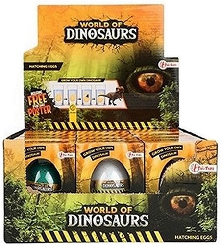 WORLD OF DINOSAURS Growth Egg Dinosaur 6 assorted in display 7,5x10,5cm-2