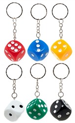 Porte-clés mourir 6 assortis