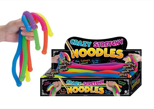 Crazy Stretchy Noodle 6 assorti 30cm in display
