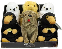 Fanastic Beasts Plush 4 assorted 18cm in display (6)