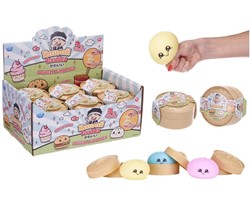 Kawaii Foodiez Squishy Dumpling 8,5cm 3 assorted in display (12)