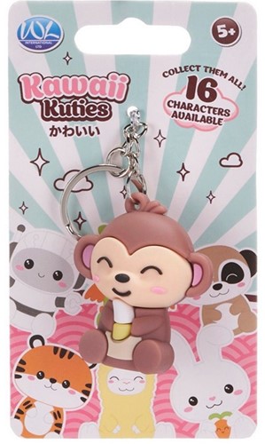 Kawaii Kuties Sleutelhanger 3D 16 assorti 6cm-2