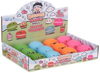 Kawaii Foodiez Squishy Macaroon 6,5cm 4 assorti in display (12)-3