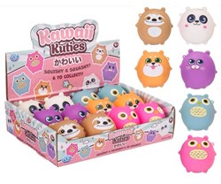 Kawaii Kuties Squishy 8,5cm 6 assorted in display (12)