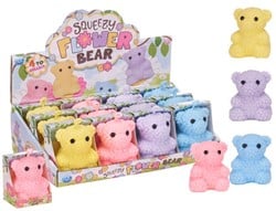 Squishy Flower Bear 9,5cm 4 surtidos in display (12)