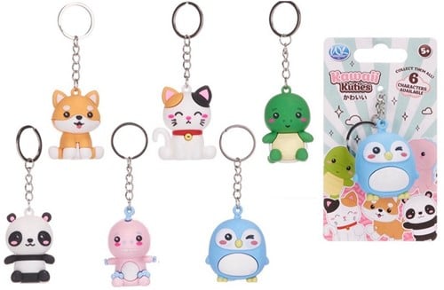 Kawaii Kuties Series 2 Llavero 3D 6 surtidos 6cm
