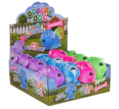 Dougal Dog Pufferball 17cm 4 assorti in display-3