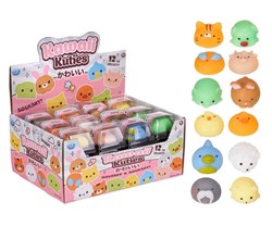 Kawaii Kuties Squishy Mochi Animal 12 assorted in display (36)