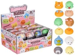 Kawaii Kuties Squishy Mochi Animal 12 surtidos in display (36)