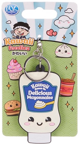 Kawaii Foodiez Sauces Sleutelhanger 2D PVC 6 assorti-2