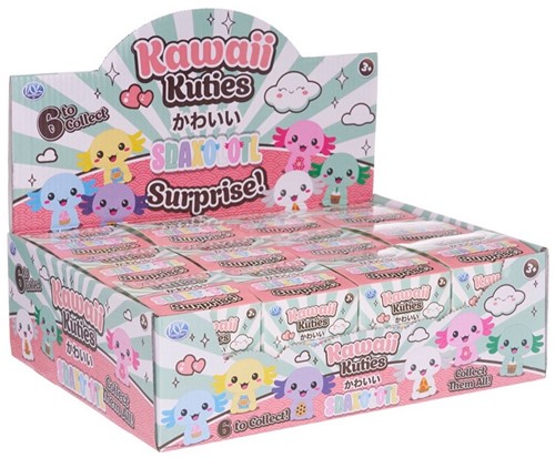 Kawaii Kuties Snaxolotl 8cm in Blindbox assortis in display (12)-2