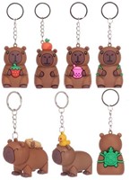 Capybara Keychain 3D 6 assorted 4-5cm-3