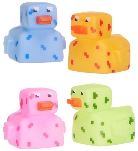 Pixel Duck 6x5cm 4 assorti in display (48)-3