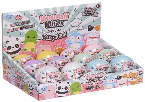 Kawaii Kuties Capsule 50mm 6 assorti in display-2