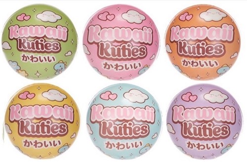 Kawaii Kuties PU Ball 10cm 6 assorti in display (12)-2
