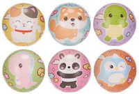 Kawaii Kuties PU Ball 10cm 6 assorti in display (12)