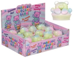 Fidget Marble Cupcake Bear 5,5 cm in esposizione (12)