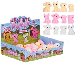 Squishy Puppy 4cm 12 assortiti in espositore (24)