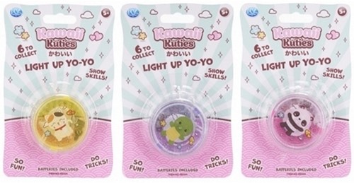 Yo-Yo iluminado Kawaii Kuties 6 surtidos-2