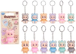 Onikuma Sleutelhanger 3D 12 assorti (Flocked)
