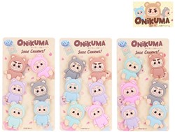 Onikuma Shoe Charms 6-Pack 7x12cm