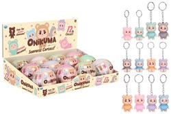 Onikuma Cápsula Sorpresa 55mm + llavero 12 surtidos en expositor