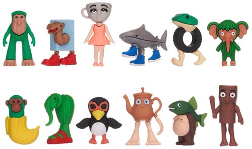 Extreme Brain Rot 8cm Blind Box 12 surtidos Display-2