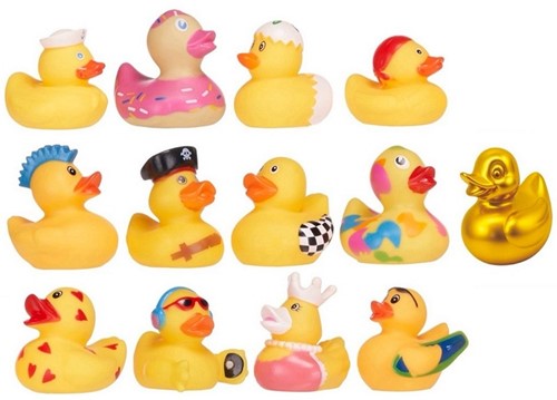 Quack Pack Duck 5,5cm in Blind Box 12+1 assorted in display (24)-2