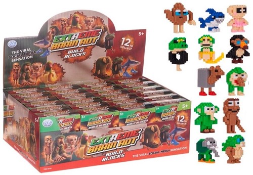 Extreme Brain Rot Building Blocks 10x13cm 12 sortiert im display (24)
