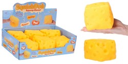 Squishdoh Squeeze XL Cheese Jumbo 10cm in display (6)
