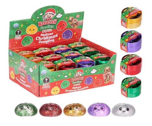 Kawaii Christmas Dumpling 5,5cm 4+1 sortiert im display (12)