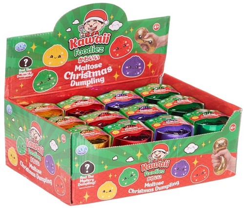 Kawaii Christmas Dumpling 5,5cm 4+1 sortiert im display (12)-2