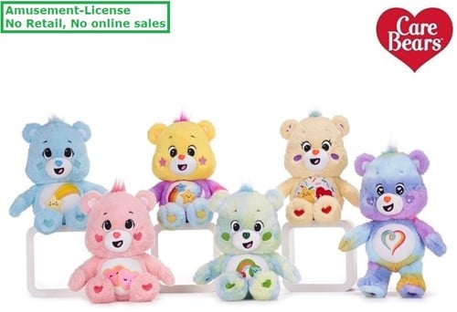 Troetelberen Pluche Series 7 6 assorti S3 28cm