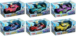 Kids Plus Street Racers Light N Sound 6 assorted 24x13cm