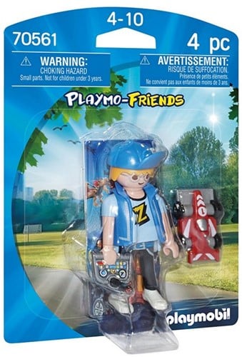 Playmobil Playmo-Friends Jongen met RC-auto 12x16cm