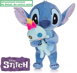 Disney Lilo & Stitch Plusch Stitch + Scrump 30cm