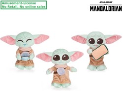 Mandalorian Child Grogu Pluche Baby Yoda 3 assorti 30cm
