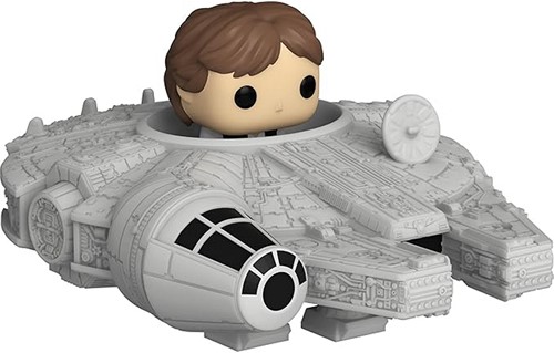 Funko Bitty POP! Rides Star Wars Han Solo with The Millenium Falcon-2