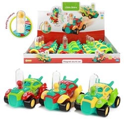 LITTLE STARS Stunt car -Hot Rod- friction 10x12x9cm 3 assorted in display (9)