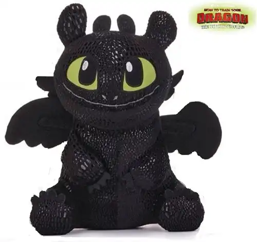 How to Train Your Dragon Peluche Toothless S3 26cm