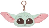 Disney Mandalorian Pluche Bagclip Head 3 assorti 8x26cm-3