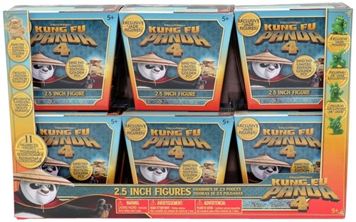 Kung Fu Panda Figures in Noodle Blind Box 8x7,5cm assorted in display (12)