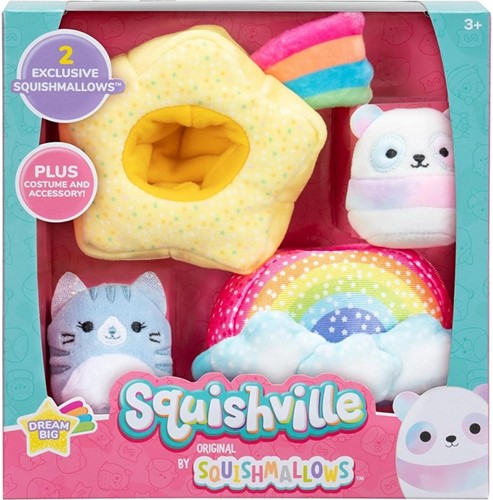 Squishmallows Squishville Minijuego con accesorios 3 surtidos 18,5x19cm-2