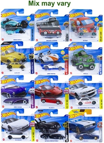 Mattel Hot Wheels 16L Die Cast 1:64 assorti