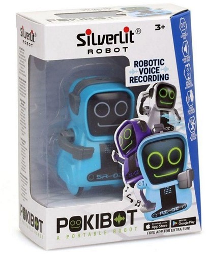 Silverlit Robot Pokibot Blue 12x15cm